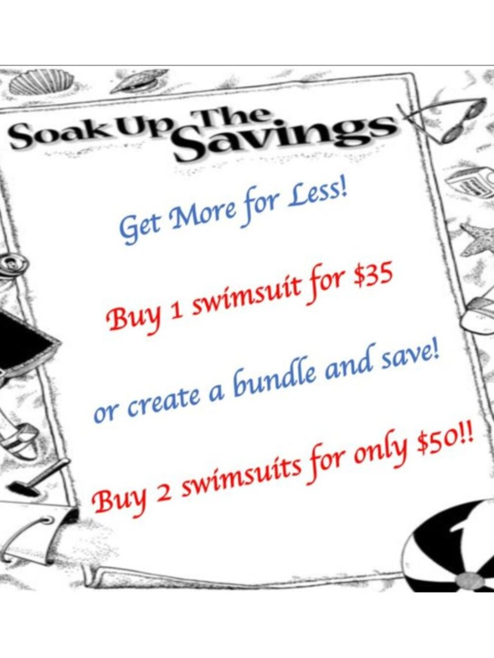 Bundle.... Get More For Less!!